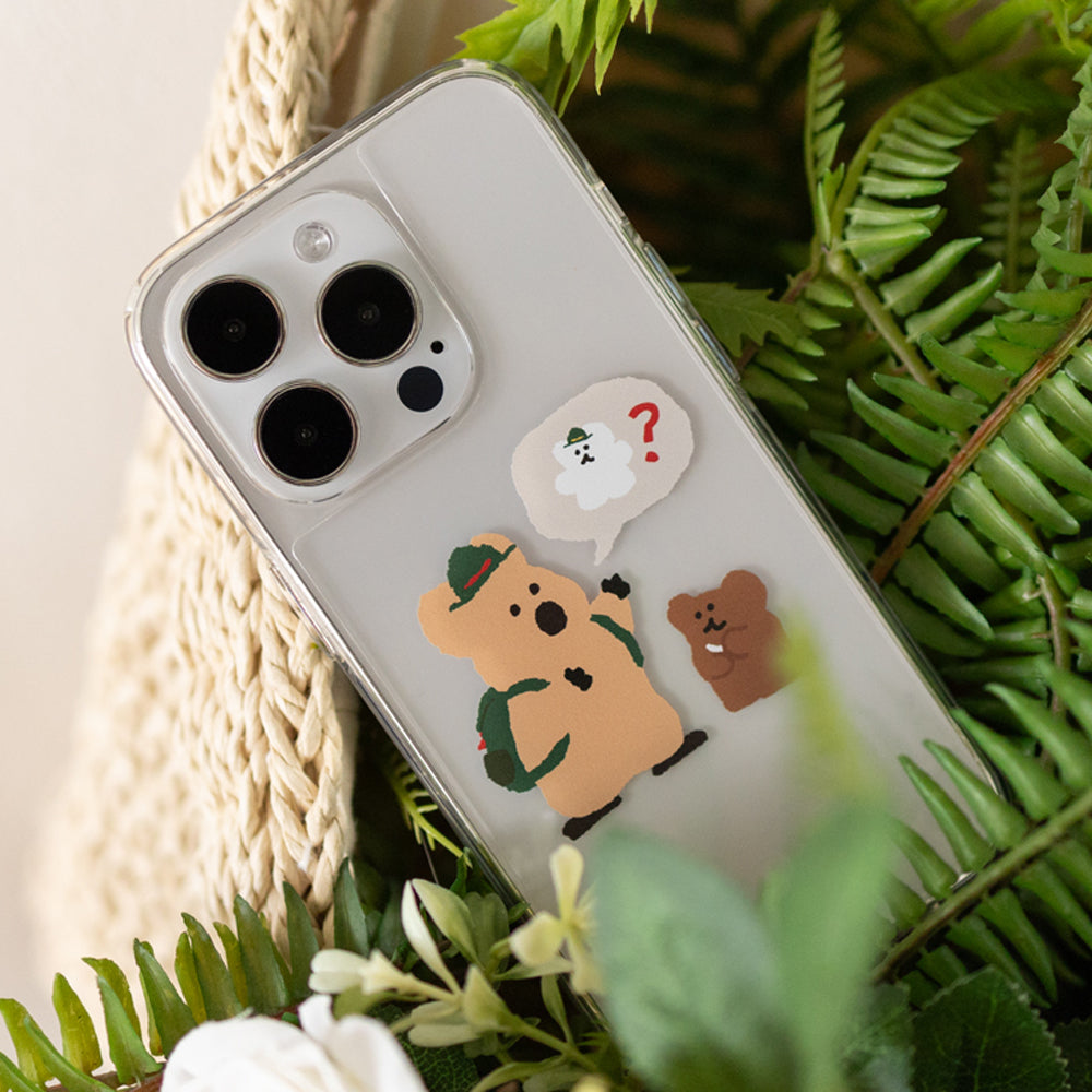 DINOTAENG アイフォンケース VER.1 (in the Woods)