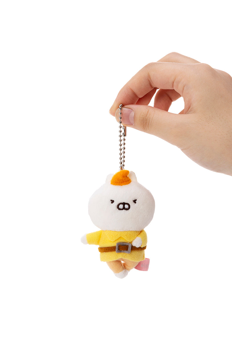 白雪姫 7人の小人 マスコット イエロー(むかしばなし) うさまる