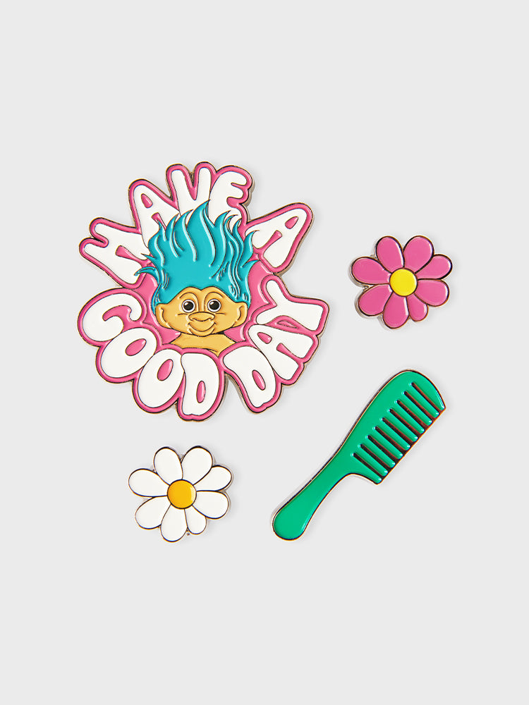 COLLER x UNIVERSAL メタルスティコンセット グッドラック・トロールズ