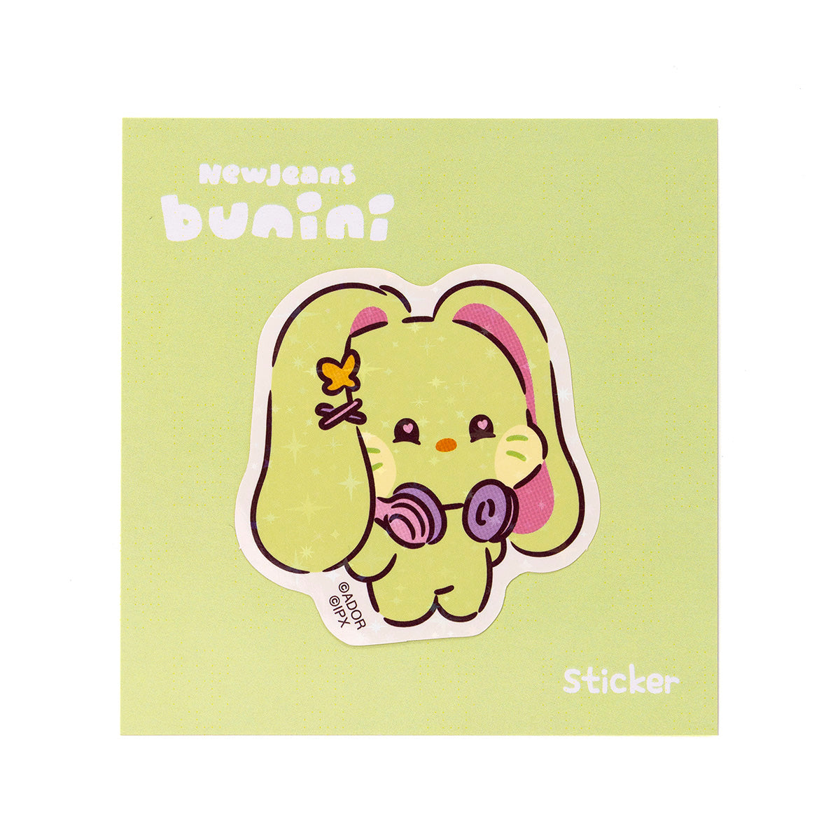 bunini ステッカー PLAY(GREEN)