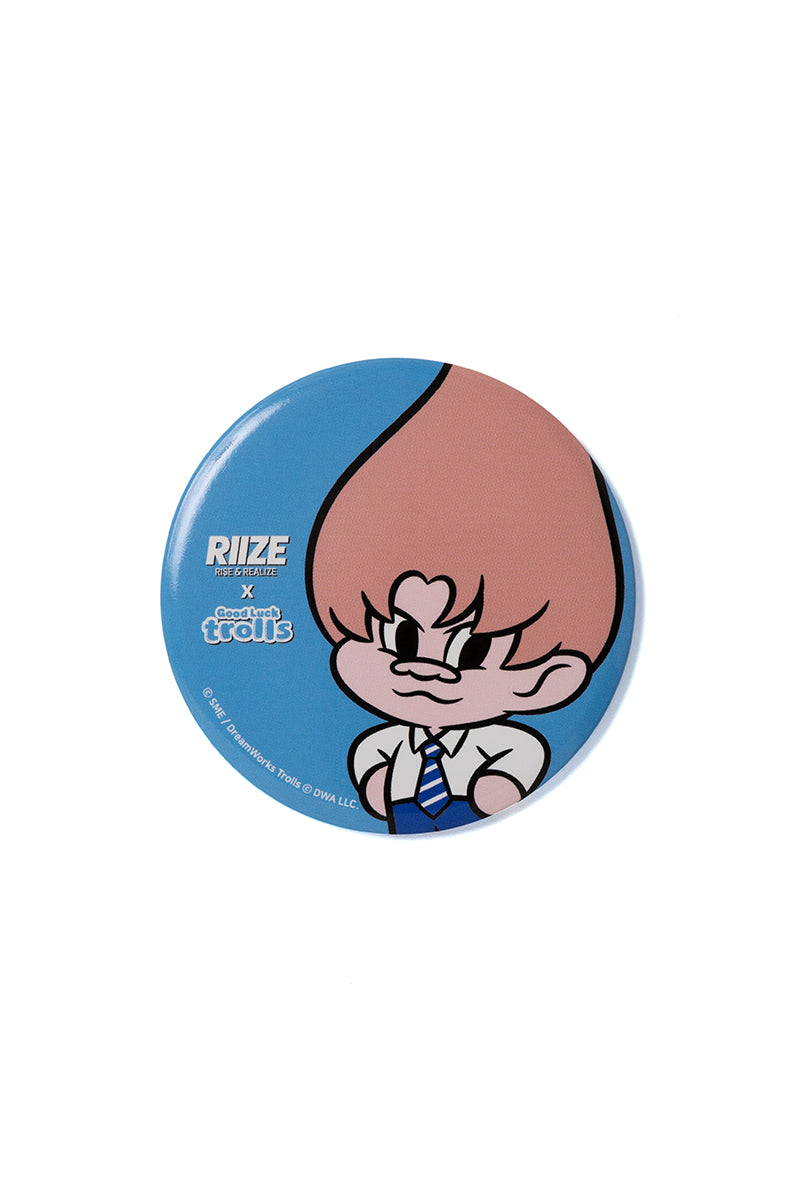 [RIIZE X Good Luck Trolls] MIRROR BUTTON (EUNSEOK)