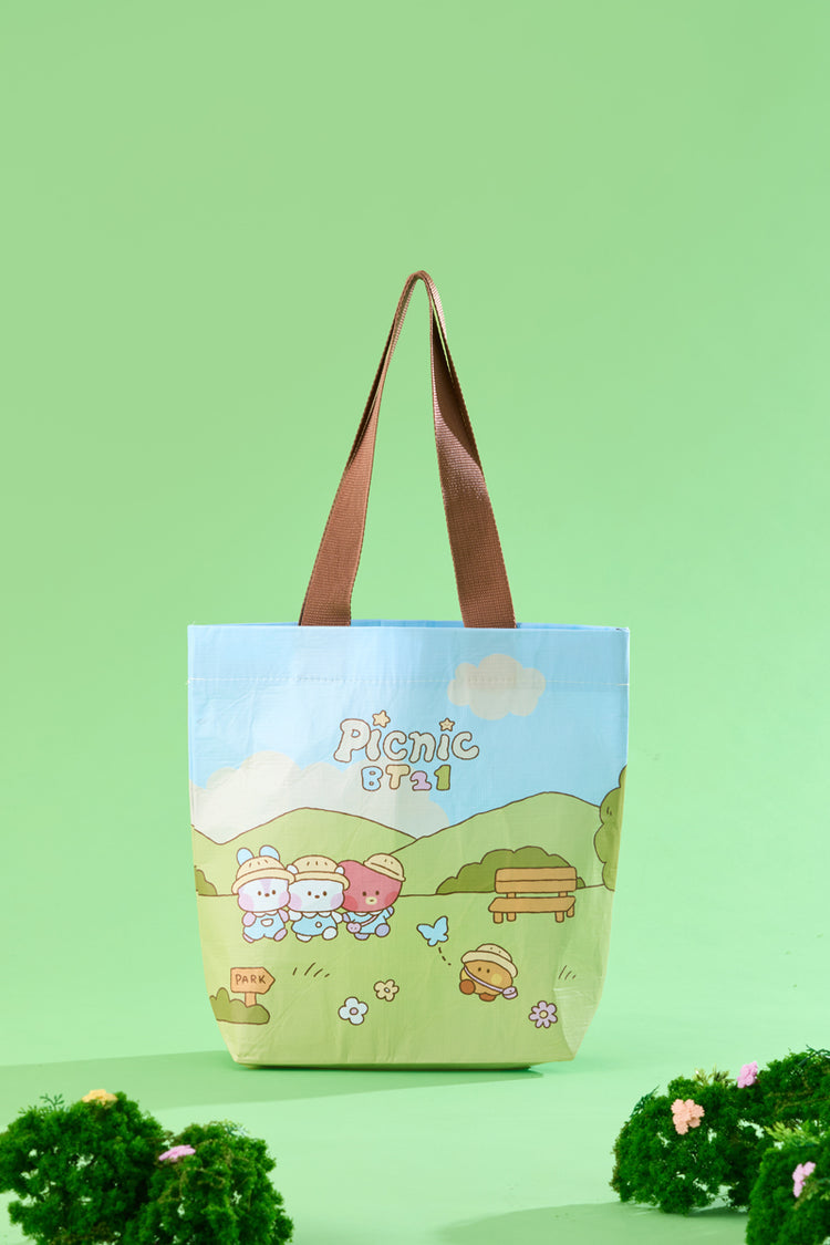 minini リユースバッグ M(PICNIC) BT21
