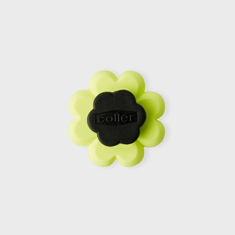 COLLER 四葉のクローバー型スティコン イエロー