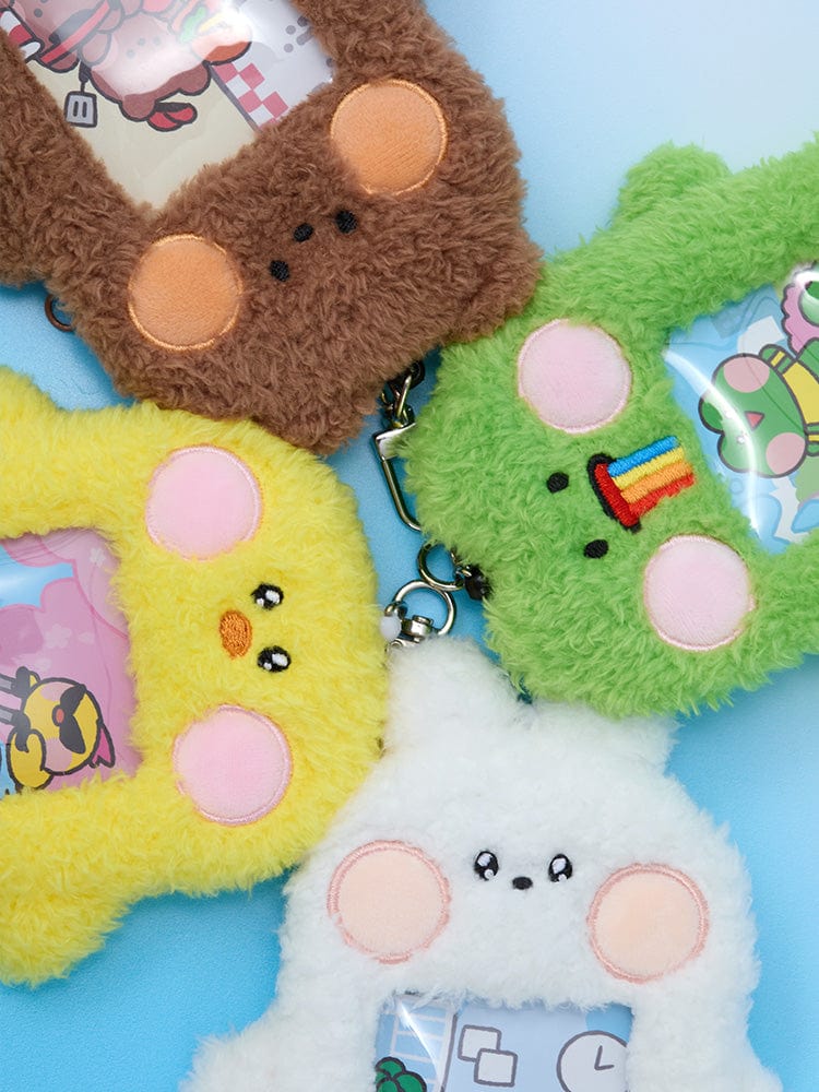 minini ふわもこカードホルダーキーリング(minini world) コニニ
