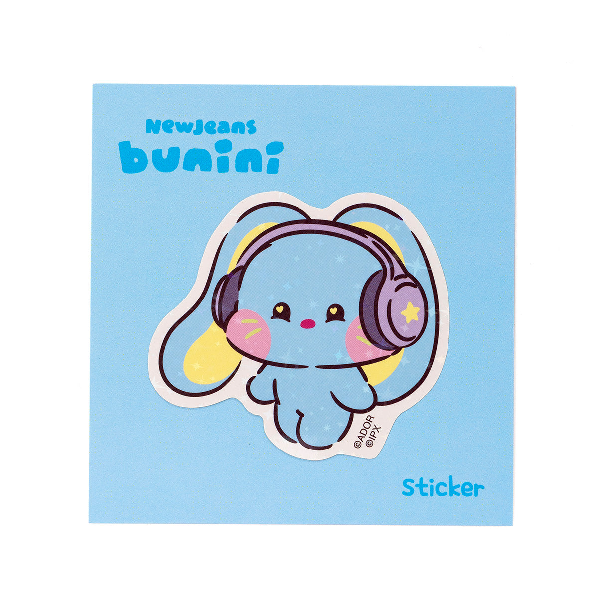 bunini ステッカー PLAY(BLUE)