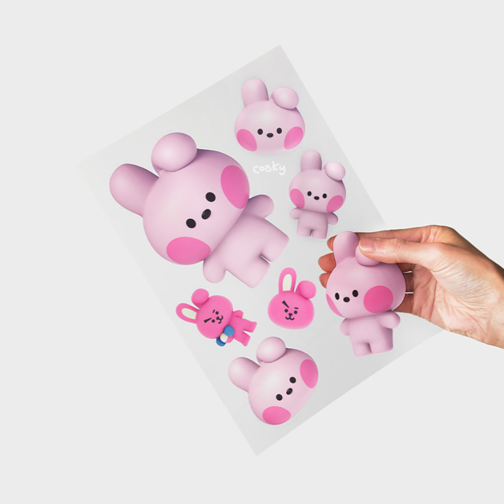 ステッカー(BIG&TINY) COOKY