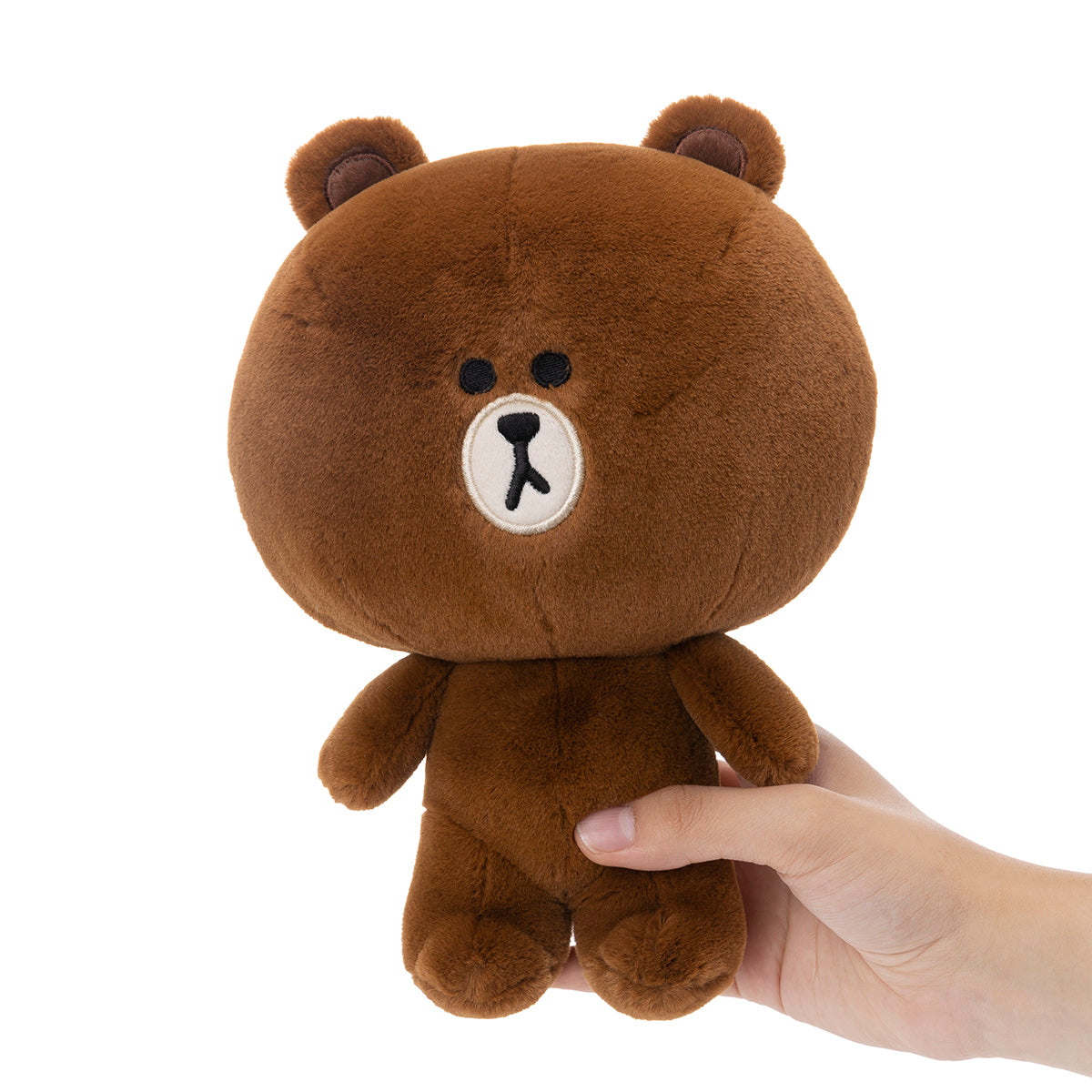 BASIC スタンディングぬいぐるみ Mサイズ ブラウン