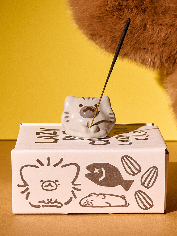 LOFA SEOUL X LAZY TAIL CLUB ミニチュアオブジェ ヒュー・グレイ