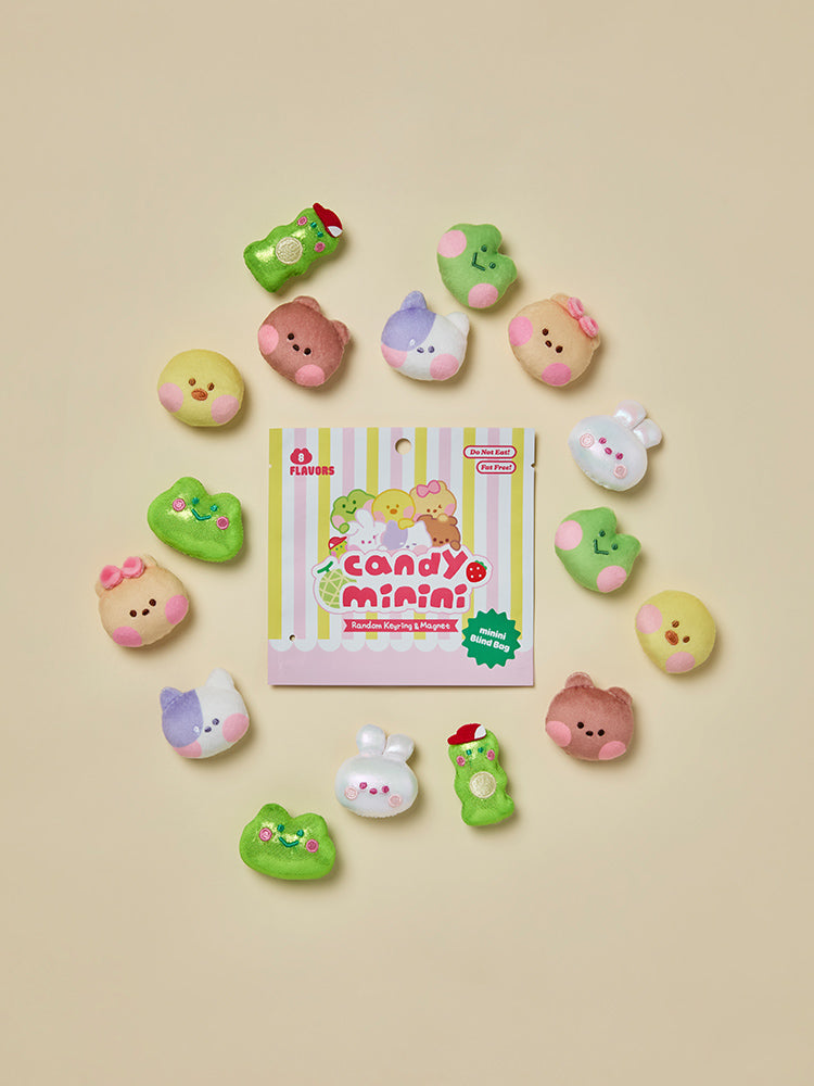minini ランダムぬいぐるみマグネット(DESSERT CAFE) – LINE FRIENDS