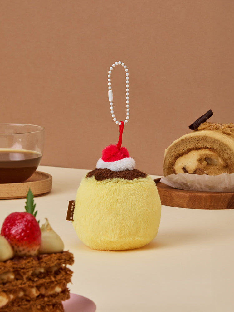 minini ぬいぐるみキーリング プリン(DESSERT CAFE) サリニ
