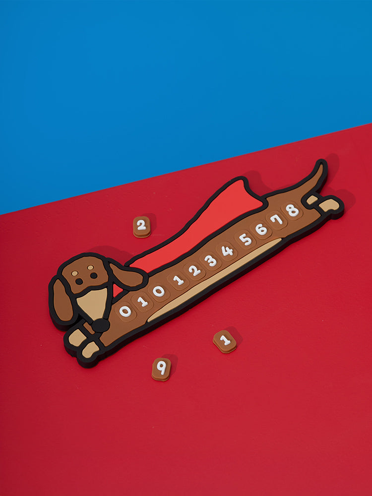 駐車用電話番号プレート(HERO) ウディ