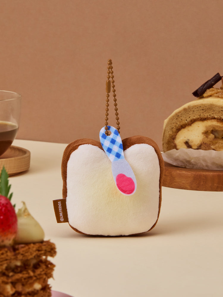 minini ぬいぐるみキーリング ジャムトースト(DESSERT CAFE) ブニニ