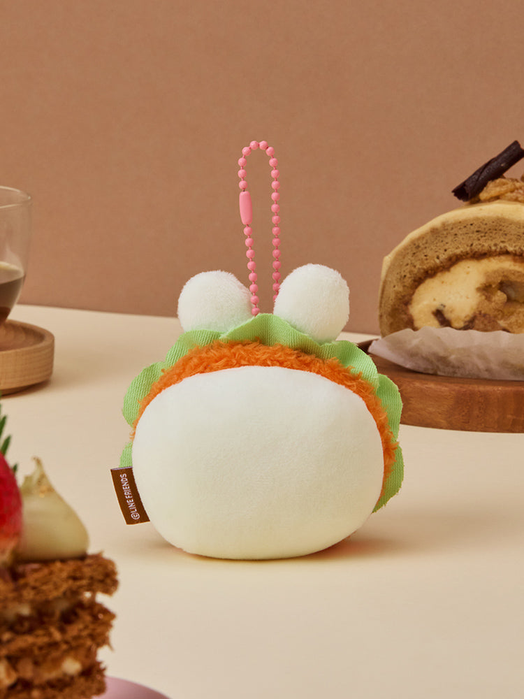 minini ぬいぐるみキーリング サンドイッチ(DESSERT CAFE) コニニ