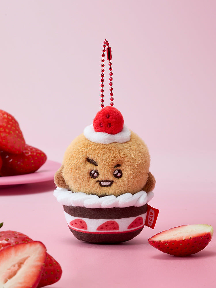 タルトぬいぐるみキーリング(STRAWBERRY PARTY) SHOOKY – LINE FRIENDS