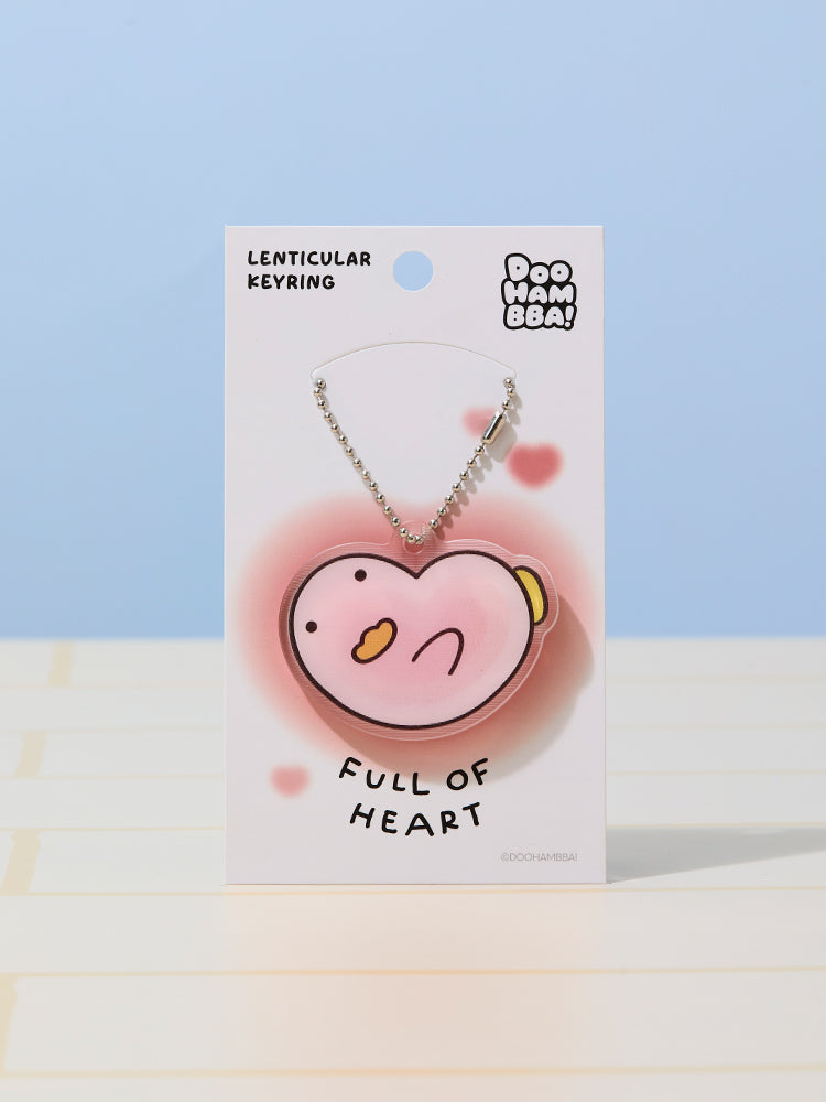 DOOHAMBBA! レンチキュラーアクリルキーリング DOOGI