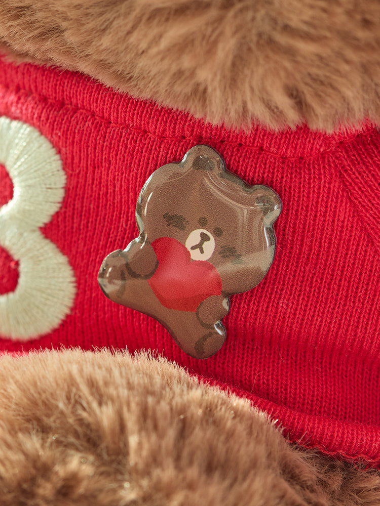 15周年ピンバッジ ブラウン – LINE FRIENDS SQUARE JAPAN OFFICIAL