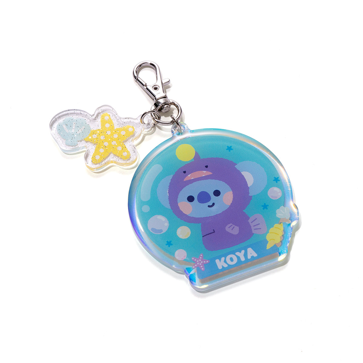 ベビー 海の生物2アクリルキーチェーン(Little Friends) KOYA