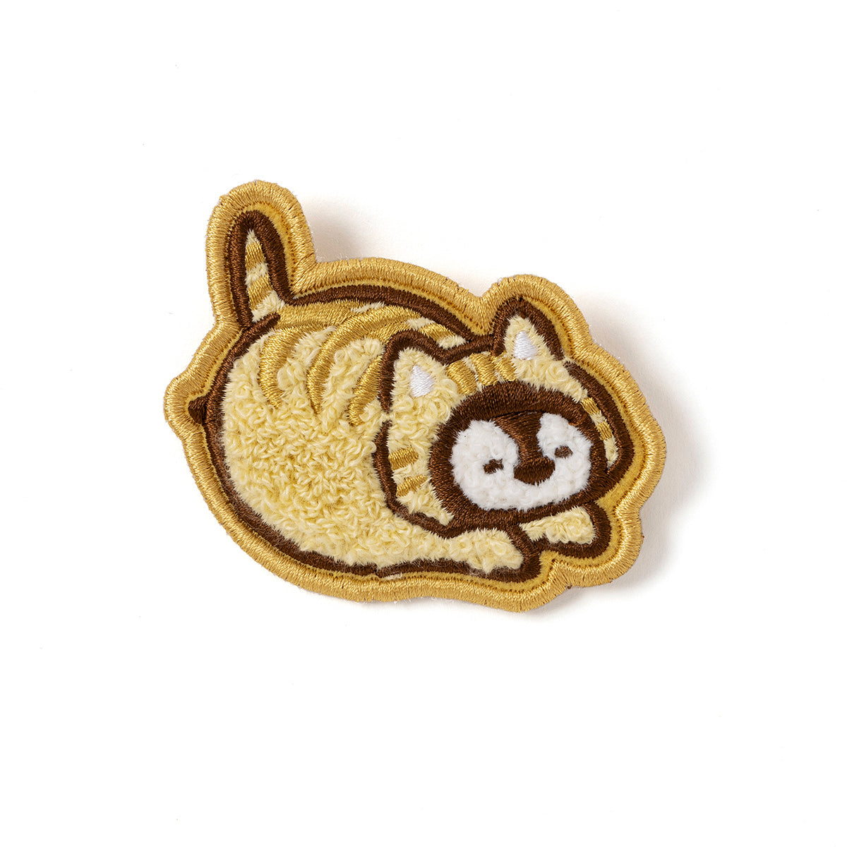 刺繡ブローチ(ねこのしゅうかいじょ) ぺんちゃん