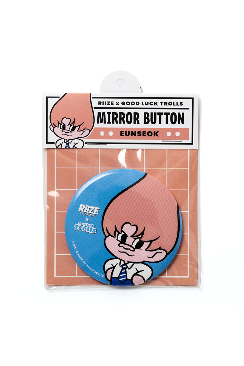 [RIIZE X Good Luck Trolls] MIRROR BUTTON (EUNSEOK)