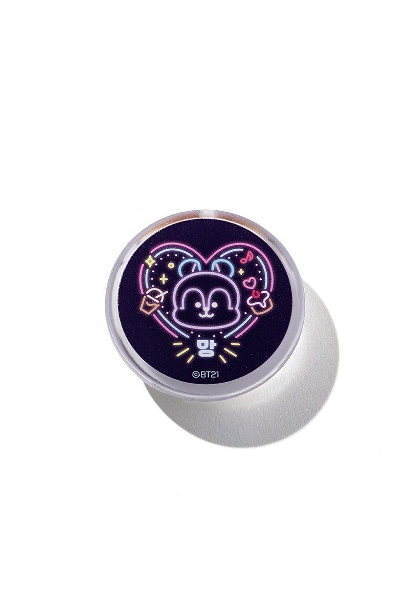 ランダムLEDバッジ(NEON) BT21