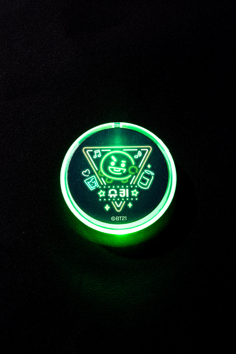 ランダムLEDバッジ(NEON) BT21