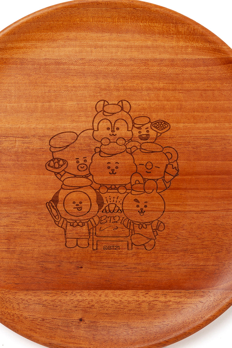 ウッドプレート(BAKERY) BT21