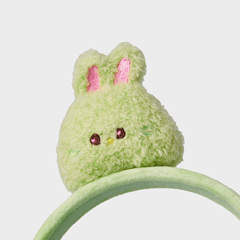 bunini ぬいぐるみヘアバンド (GREEN)