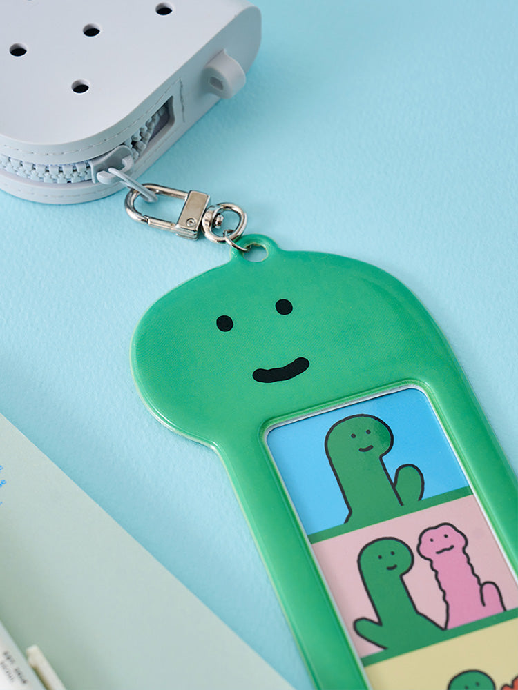 4コマフォトホルダーキーリング(PARADOX) ブラキオ