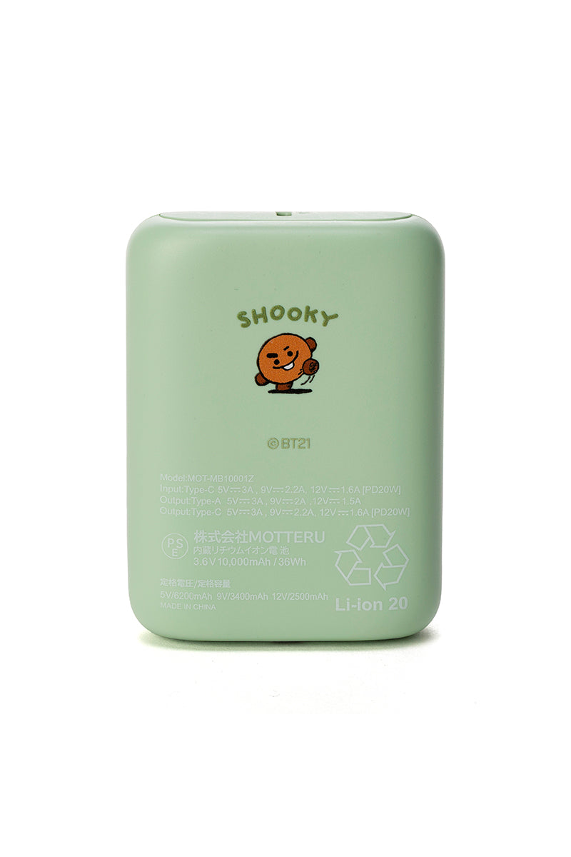 モバイルバッテリー(10000mAh) SHOOKY