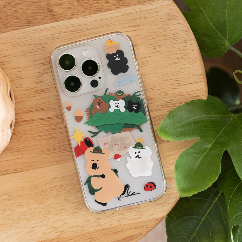 DINOTAENG アイフォンケース VER.2 (in the Woods)