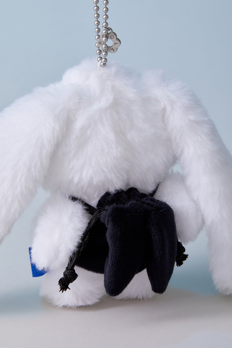 NJ X COLLER バニーぬいぐるみキーリング(WHITE)