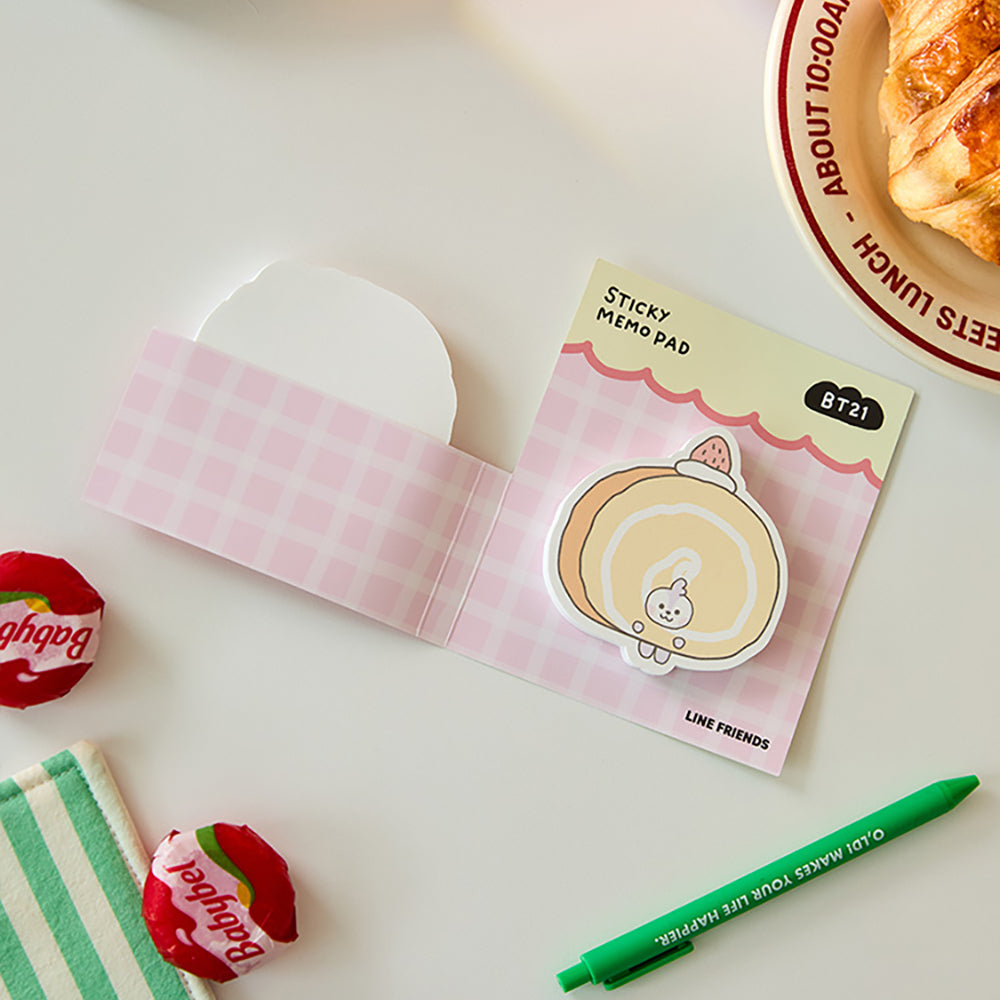 ベビー のり付きメモパッド(BAKERY) MANG