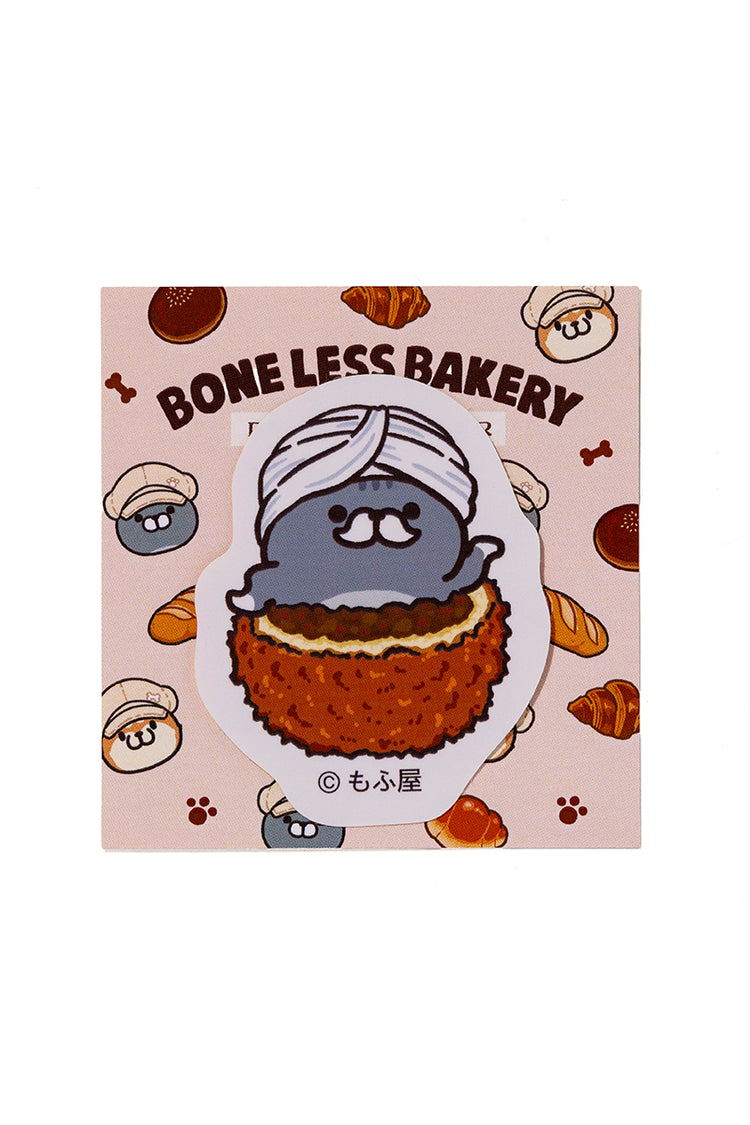 ステッカー カレーパン(BAKERY) ボンレス猫