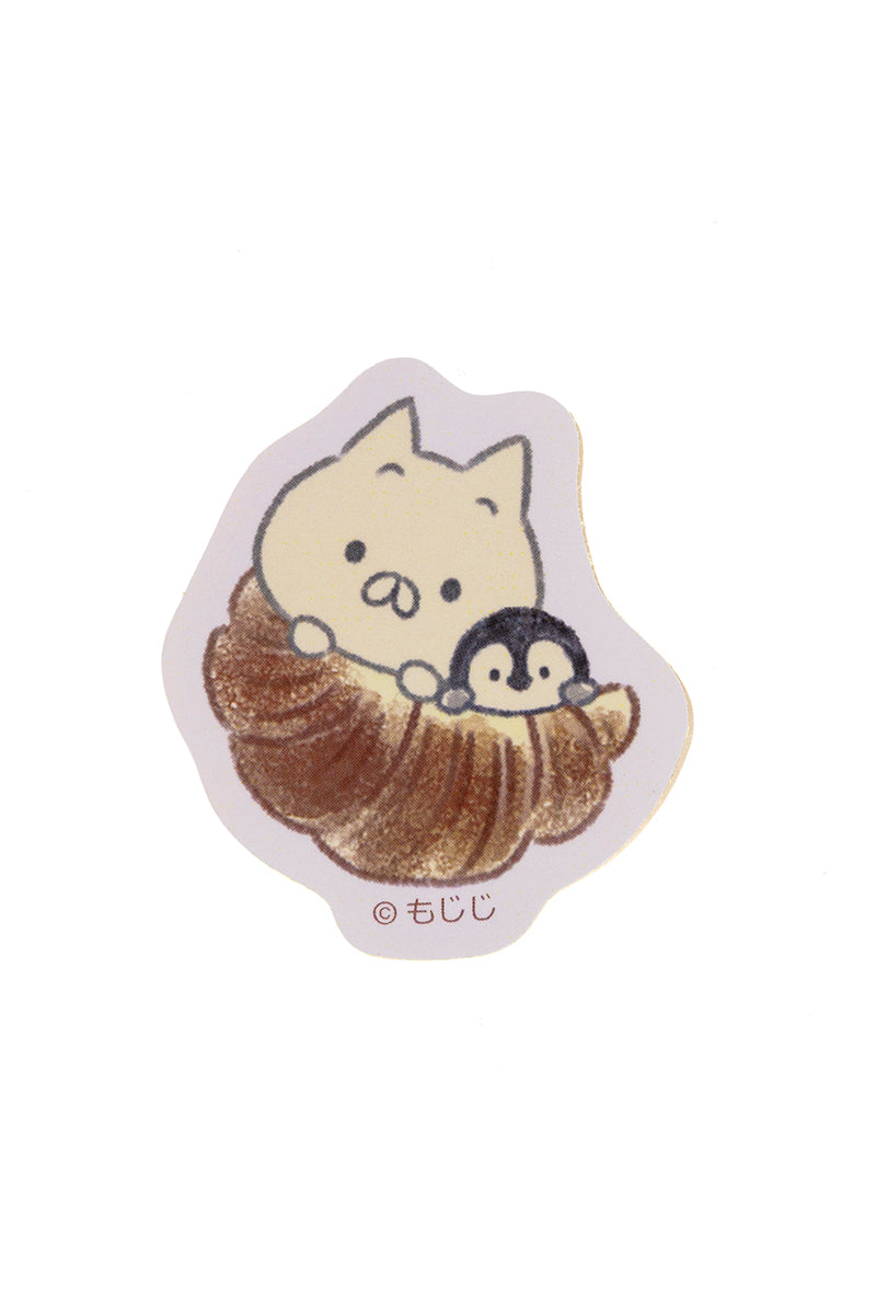 ステッカー クロワッサン(BAKERY) ねこぺん日和