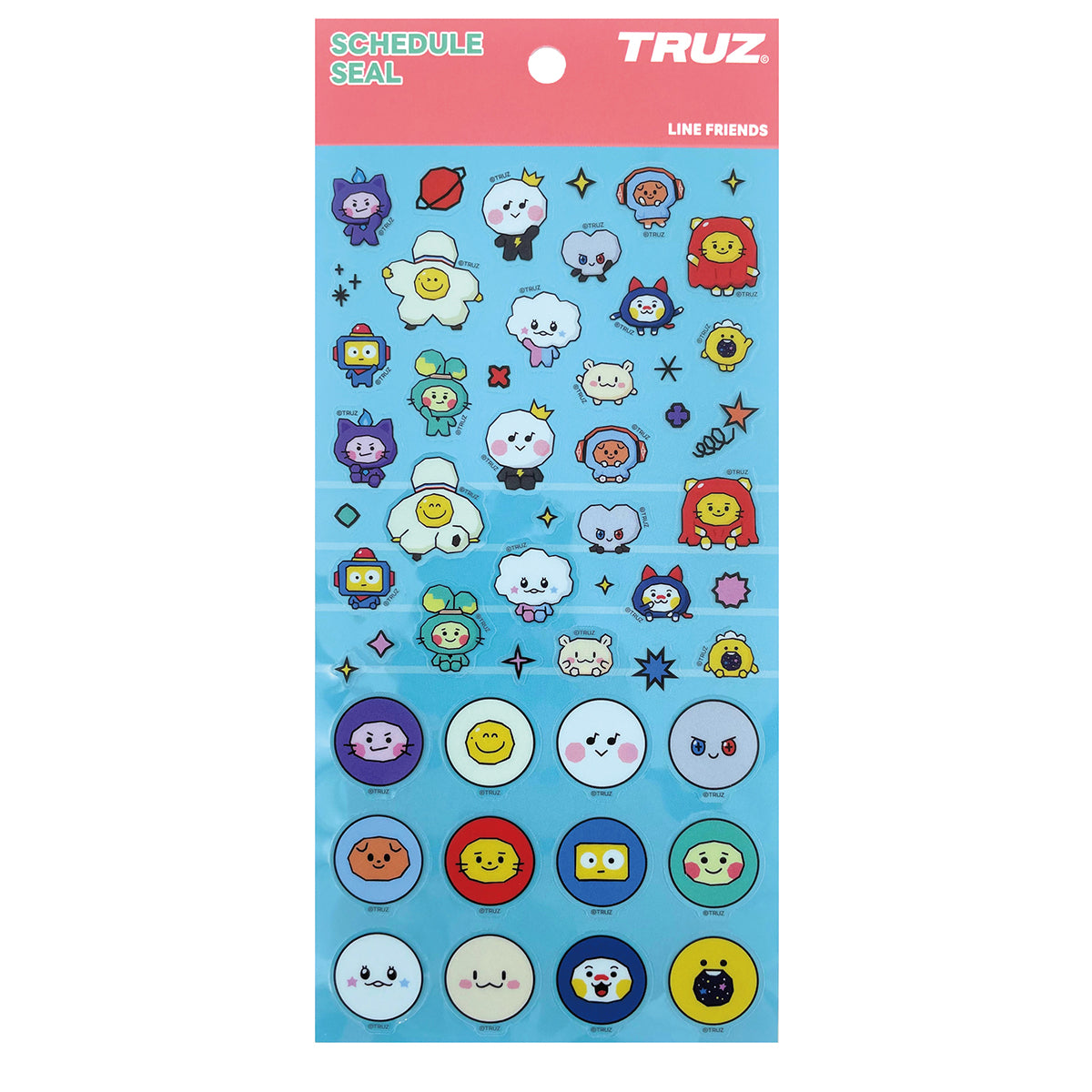 スケジュールシール ② TRUZ
