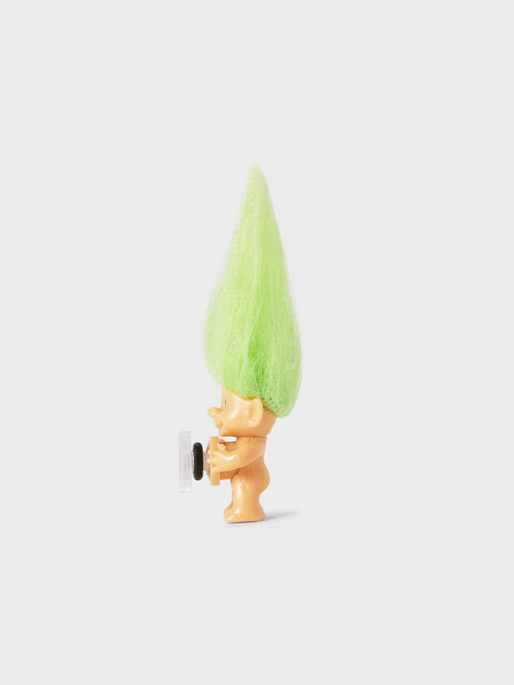 COLLER x UNIVERSAL PVCフィギュアスティコン グッドラック・トロールズ(GREEN) VER.2