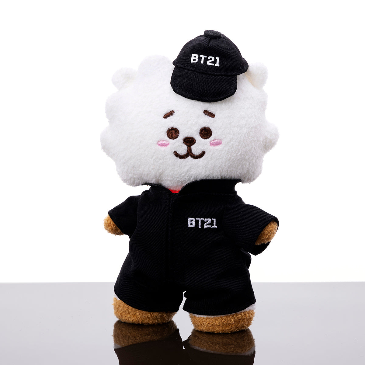 bt21 公式　ＲＪぬいぐるみ 韓服衣装 黒い帽子 ポージング コスチューム オーバーオール(ブラック) BT21 – LINE