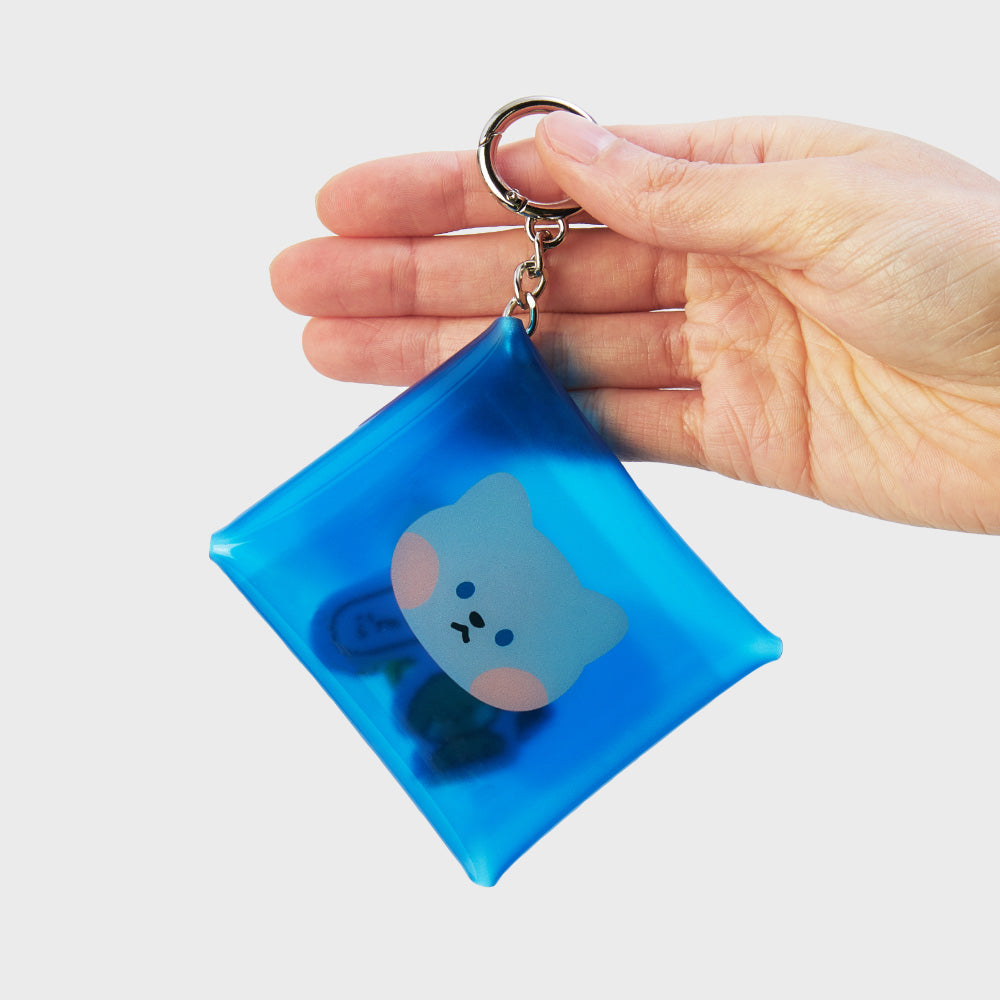 minini ポーチ付きステッカーセット ニャギ