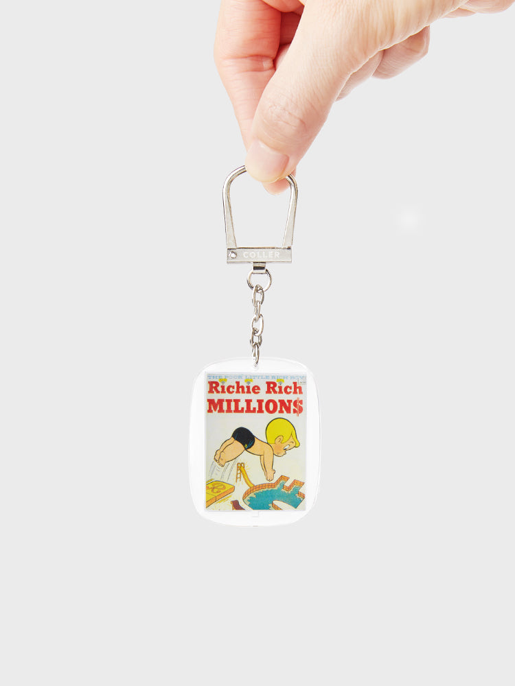 COLLER x UNIVERSAL アクリルフォトキーリング リッチー・リッチ VER.2