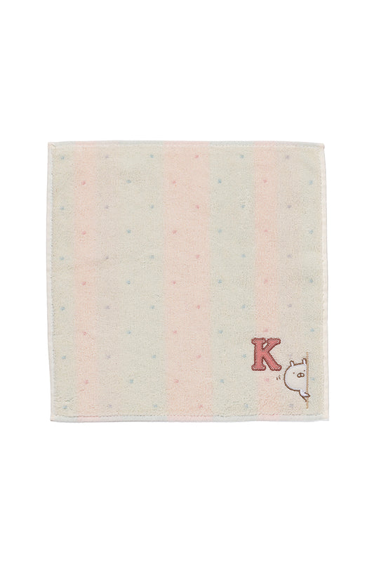 イニシャルミニタオル K(365) うさまる