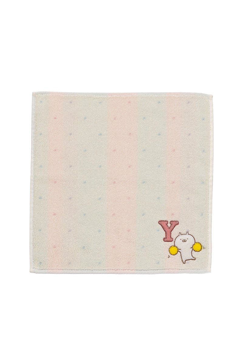 イニシャルミニタオル Y(365) うさまる