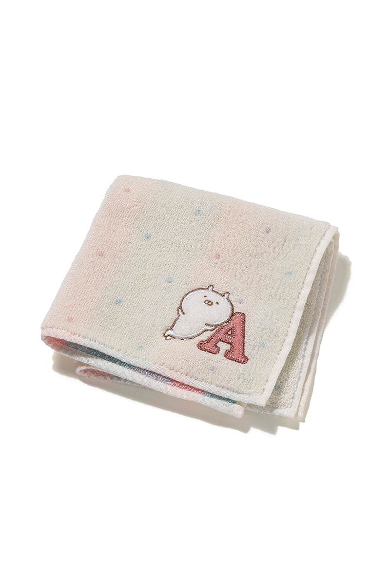 イニシャルミニタオル A(365) うさまる