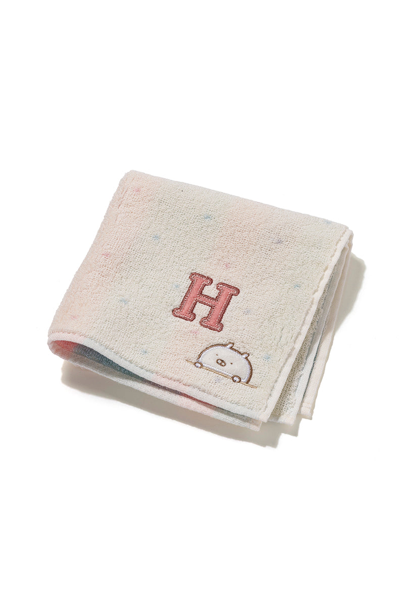 イニシャルミニタオル H(365) うさまる