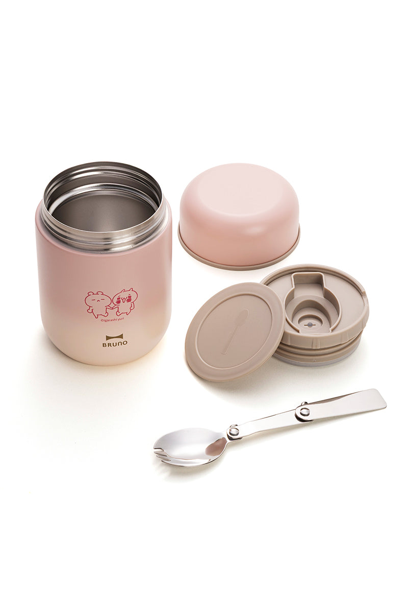数量限定予約販売】BRUNO スプーン付きスープジャー 愛しすぎて大好き