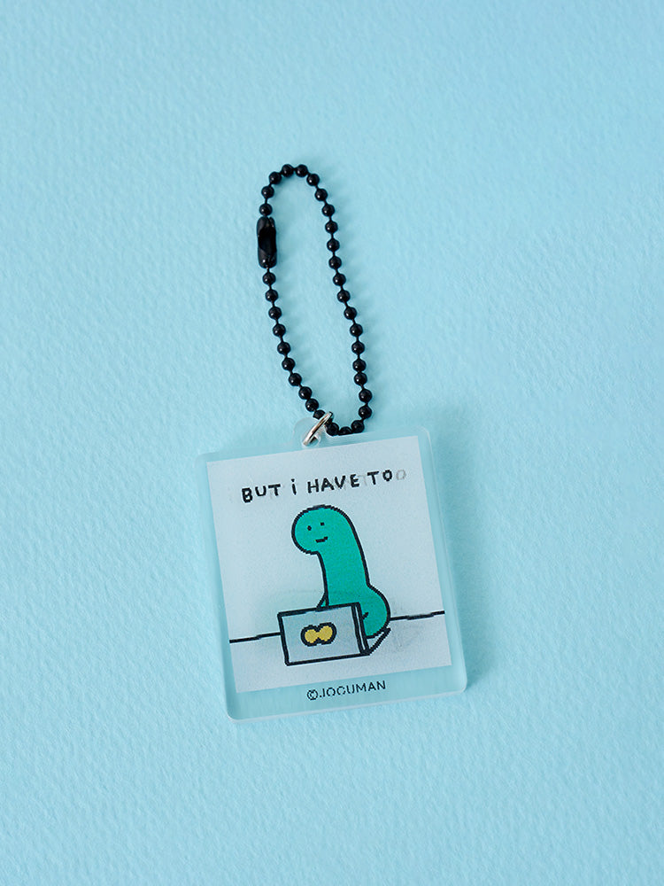 アクリルレンチキュラーキーリング やりたくない(PARADOX) ブラキオ