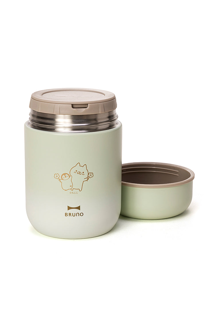【数量限定予約販売】BRUNO スプーン付きスープジャー ねこぺん日和
