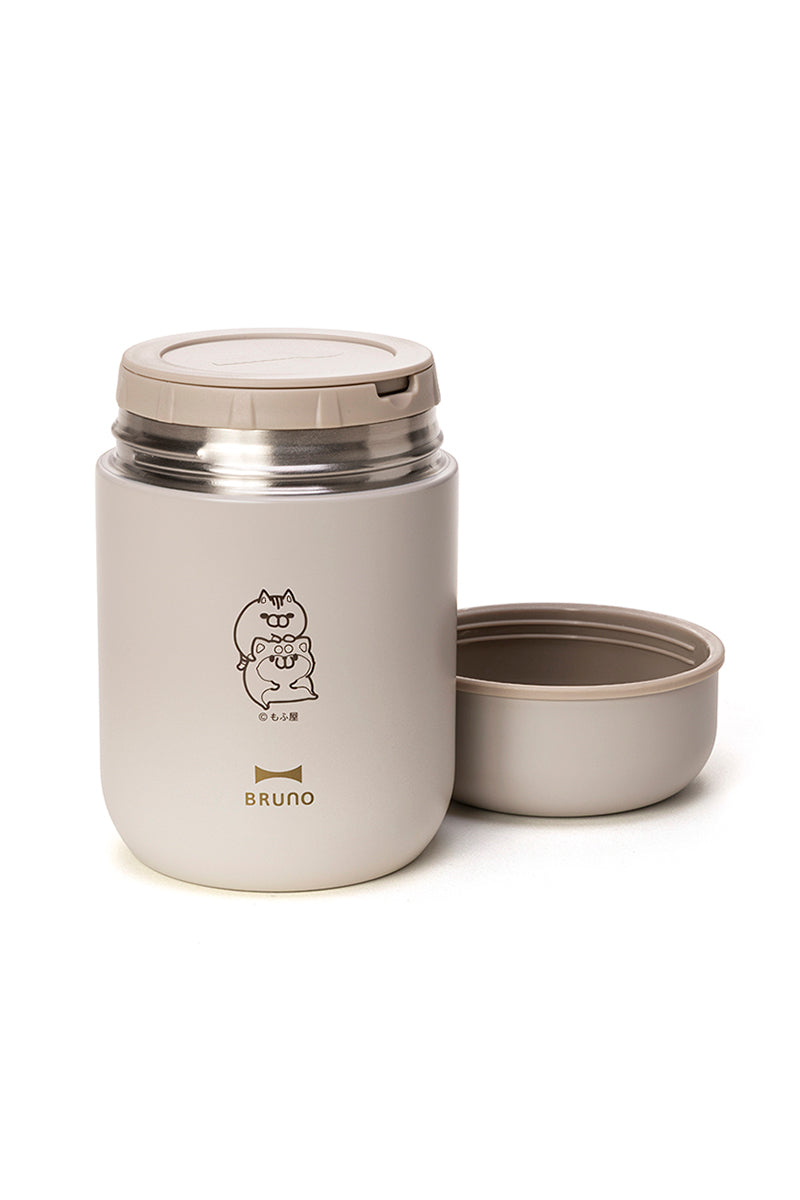 【数量限定予約販売】BRUNO スプーン付きスープジャー ボンレス犬とボンレス猫