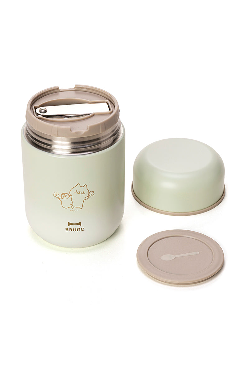 【数量限定予約販売】BRUNO スプーン付きスープジャー ねこぺん日和