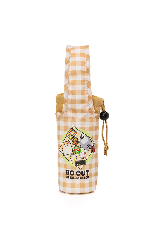 保冷ペットボトルケース(GO OUT) ボンレス犬とボンレス猫
