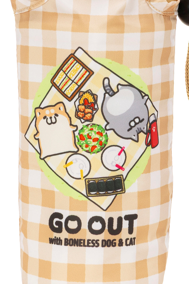 保冷ペットボトルケース(GO OUT) ボンレス犬とボンレス猫